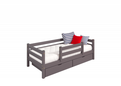Кровать Соня с защитой по центру вариант 4 Лаванда